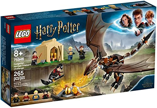 LEGO 75946 Harry Potter The Triwizard Tournament: Den Ungerska Hornade Drakefiguren, Presentidé för Fans av Den Magiska Världen, Flerfärgad