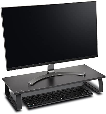 Kensington Extra Wide Monitor Stand for Home Office - Large computer stand / Adjustable monitor stand / Desk Riser (K55726EU)