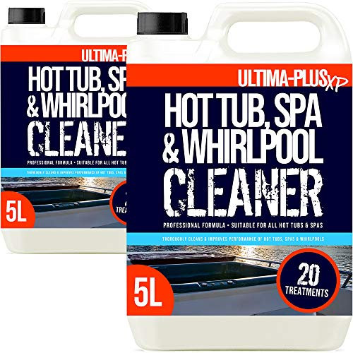 ULTIMA-PLUS XP Hot Tub, Spa and Whirlpool Cleaner - Deeply Cleans to Remove Dirt & Grime - Suitable for all Hot Tubs and Spas (10 Litres)