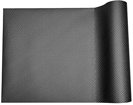 Duedusto Bearded Dragon Tank Accessories, Reptile Terrarium Liner Substrate for Leopard Gecko, Snake, Lizard and Tortoise, Non-Adhesive Reptile Carpet Bedding for Reptile Tank, Black