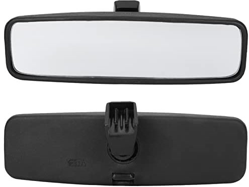 Car Interior Rearview Mirror, Interior Rear View Mirror Windshield Mirror Car Rear View Mirror Driving Instructor ABS and Glass Housing 814842 for 107/206/106