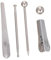 UPKOCH Set 5pcs Tile Caulk Finishing Tools Grout Removal and Haze Remover Metal Material Perfect for Home Renovation