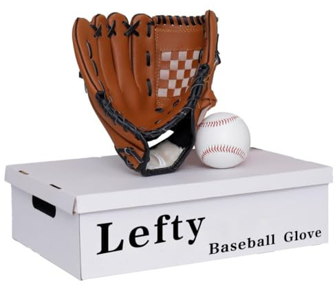 Urby Linkshänder-Baseballhandschuh, Linkshänder, T-Ballhandschuh für Linkshänder, nur für Linkshänder, T-Ball & Jugend-Baseballhandschuhe