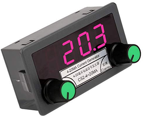 Générateur de Signal de Courant 4-20 MA, Réglage Grossier/fin, Sortie de Courant Constant, Double Potentiomètre, Circuits de Protection pour Débogage PLC, Réglage des Vannes,