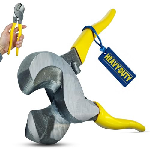 Cable Cutter Heavy Duty Wire Cutting Tool Shears for Aluminum, Copper, Electrical Wire, Communications Cables Cutter
