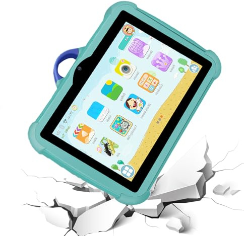 Generico Tablet PC 7 Pollici | Mini Tablet | Schermo 91% Rapporto | Doppia Fotocamera AR200 Anti Blocco | 8GB Memoria con Processore 1,33GHz per Studio Film