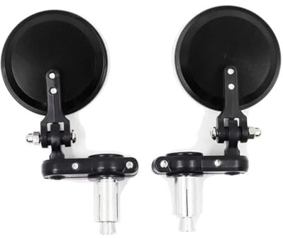 Espejos Retrovisores Universales para Motocicleta De 22mm, Espejo Lateral para Manillar De Motocicleta, Espejo Final para Ap&rilia Espejos Retrovisores