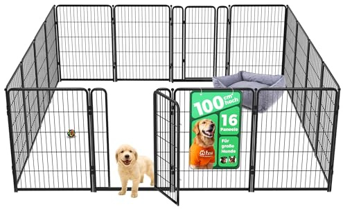 FXW Homeplus Welpenauslauf für Innen, 100 cm, 16-teilig