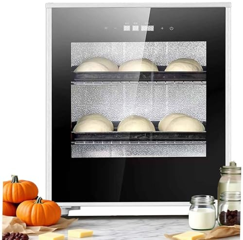 Macchina Professionale di Lievitazione 40L, Controllo Digitale Temperatura, Struttura in Acciaio Inossidabile, Per Forni e Pasticcerie
