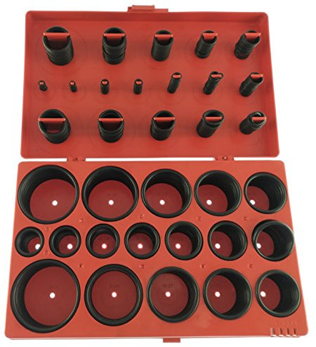 Lot de 419 Joints toriques Qualité NBR (résiste aux acides, Essence, Vapeur.)