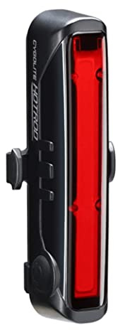 Cygolite Hotrod – 120 Lumen Bike Tail Light - 7 Night & Daytime Modes– Wide Beam COB LEDs – IP64 Water Resistant – USB Rechargeable–Great for Busy Roads, Black, Red, Compact