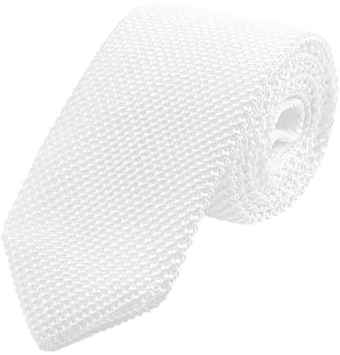 WANYING Herren 7cm/ 2,75 Schmale Strickkrawatte Gestrickte Narrow Krawatte Knit Tie Retro Sporty Casual Büro Basic für Gentleman
