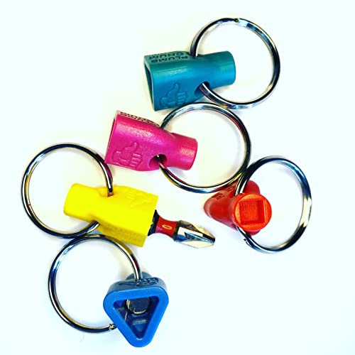 Plumb Chum Mini, Gas and Electricity Meter Box Key, Radiator Bleed Key and Hex Bit Holder/Screwdriver (Green)