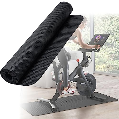 WORDFUN Bodenschutzmatte, Schallschutzmatte Für Laufband, Hochdichte Bodenmatte, Antivibrationsmatte, Dämpfungsmatte, Multifunktionsmatte Für Heimtrainer, Crosstrainer, Rudergerät