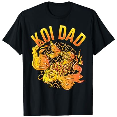 Dad Koi Keeper Father Koi Aquaristics Koi T-Shirt