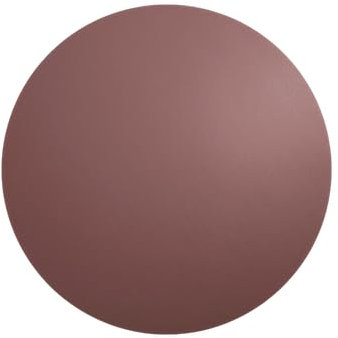 ASA Tischset rund, Plum, D. 38 cm, Lederoptik