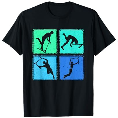 Cascade en trottinette freestyle T-Shirt