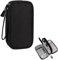 Organizador Cables Viaje Impermeable, Viajes Accesorios, Electrónico Bolsa de Organizadora Pequeños, Accesorios Estuche Cables portátil de para Cargador, Memoria USB, SD Tarjeta y Adaptadores