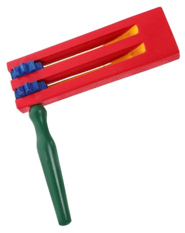 Castañuela Giratoria de Madera para Niños, Instrumento Musical