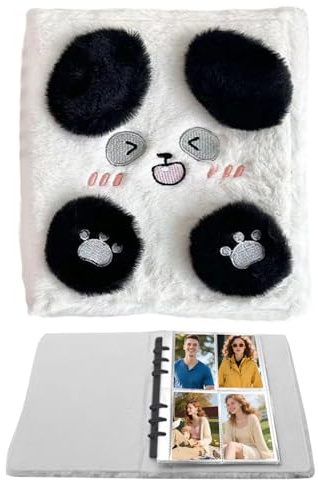 Album Libro Fotografico Raccoglitore Per Carte E Scrapbook Con Design A | Libro Fotografico Design in Peluche per Uomo, Donna, Ragazzi, Giovani, Adolescenti, Famiglia e