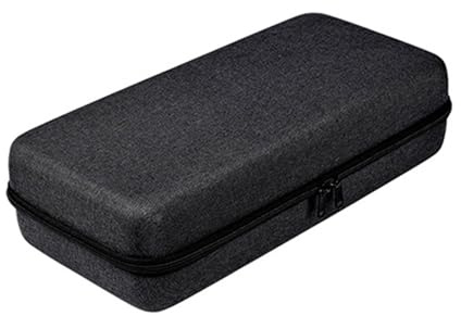HOOLRZI Funda de viaje resistente a prueba de polvo a prueba de golpes, bolsa de almacenamiento portátil de repuesto para teclado mecánico de 68 teclas, accesorios de teclado mecánico de EVA, funda de