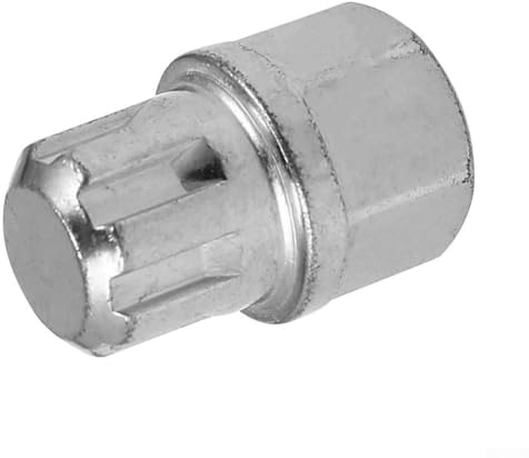 babominimer 17/7PT - Chiave per rimozione dadi di bloccaggio ruote in acciaio massiccio, antifurto, colore argento, coppia massima 120 Nm