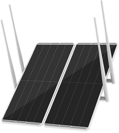 Ripetitore ripetitore WiFi da 30W per esterni,Dual Band,5,8 G/2,4G,copertura 300m, 1200Mbps,batteria 111Wh,IP65,supporta 100 dispositivi,per cortile,fattoria,ufficio, uso commerciale