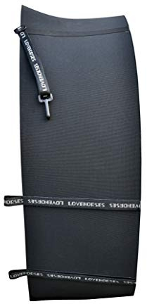 LOVEHORSES Schutzgurt Deluxe – Der erste, das Original - Standard 100 by Oeko-TEX® Zertifiziert. Made in Italy - (SCHWARZ, EXTRAFULL)