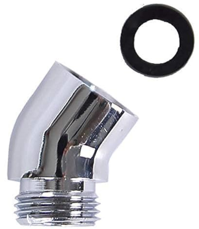 Winkelstück für Handbrausen Gewinde 1/2' IG 1/2' AG und 50° Neigung (Winkel01)