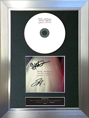 PAUL HEATON AND JACQUI ABBOTT Crooked Calypso Signed Autograph Mounted Cd Album Cover Record Reproduction PRINT A4 Rare Perfect Birthday (297 x 210mm) #77 (Not Framed)
