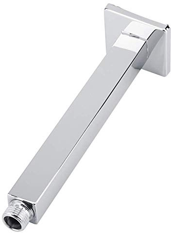 Duscharm, Wandmontage Platz Edelstahl Top Duscharm Rohr Gerade Duschverlängerung für Badezimmer-Duschkopf (20 cm/7,87 Zoll)