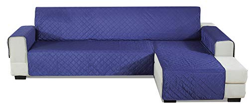 PETCUTE Sofa cover L shape quilted corner sofa cover sectional sofa protector with Chaise right hand Waterproof sofa covers 200x270cm