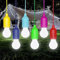 6 Pezzi Lampadina LED Portatile, Lampade LED Campeggio, Lampadina a Batteria con Accensione a Strappo, per Giardino, Campeggio, Festa, Guardaroba, Feste e Emergenza(Bianco Freddo)