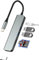 Hub USB C(6en1) Adaptateur Type C vers HDMI USB OTG 3.0 Macbook Lecteur Carte SD Micro SD Multiport Thunderbolt Clé USB-A Connecteur pour IPad Charge pour IPhone16 15 Dock Station Externe Accessoires