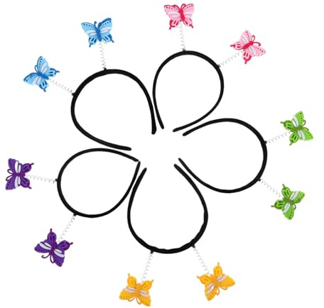 Toyvian 5 pièces Bandeau Garçon Fille Bandeau Printanier à Ressort pour Fête et Spectacle et Confortable pour Port
