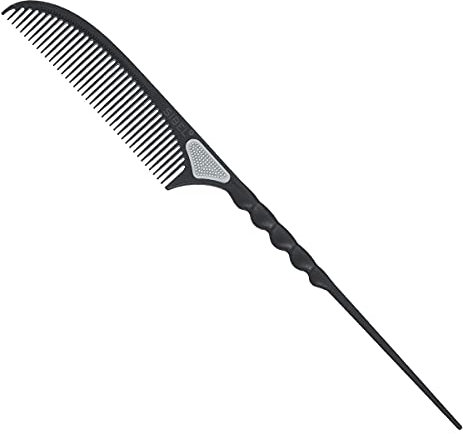 Pettine a Coda in carbonio 22 cm