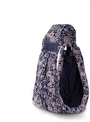 Ergonomische Babytrage Babytragetasch Kindertrage Wrap Baby Rucksack Träger Hohe Qualität Baumwolle Kinder Känguru Bauchtrage Für Babyreisen,Dark Blue Print