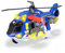 Dickie Toys - Spielzeug-Helikopter für Kinder ab 3 Jahre, groß (39 cm) - Rettungs-Hubschrauber mit Seilwinde, Zubehör, Licht & Sound (inkl. Batterien)