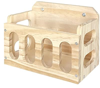 Heuhalter für Kaninchen | Heuraufe für Meerschweinchen - Hasen-, Hasen- und Meerschweinchen-Heu-Futterkorb-Futterspender, Kleintier-Haustierbedarf