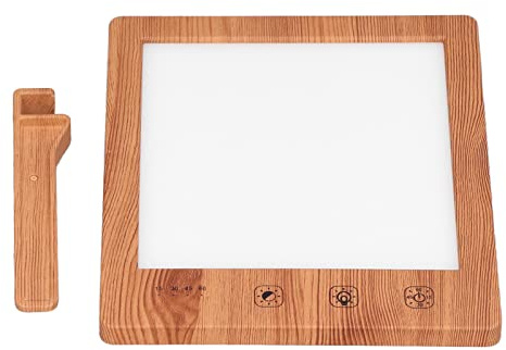 Xcello Lampada per Terapia della Luce, Lampada a Luce Solare Dimmerabile a Spettro Completo a LED, Lampada a Luce Solare con Controllo Tattile Temporizzato per Ufficio Domestico