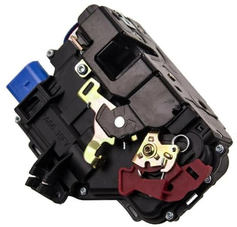 Türschloss 7/9 Pin 7L0839016D Für VW Für Touareg Für Jetta Für Caddy Für Golf Für Touran Auto Türschloss Latch Antrieb Vorne Hinten Rechts/Links Zentralverriegelung Stellelement(9 Pin Front Left)