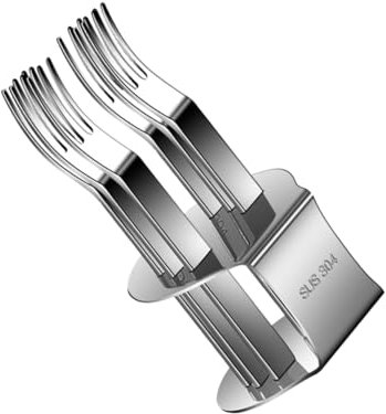 PRETYZOOM 1 Juego Tenedor De Frutas Tenedores De Fondue Antiguos Tenedor De Queso Fuente Selecciones De Postre Palitos De Fruta Tenedores Para Pastel Silver Acero Inoxidable 304