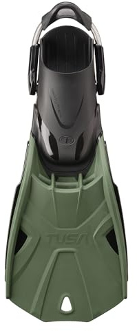 TUSA SF-0112 Tri-Force Scuba Diving Fins, Medium, Khaki