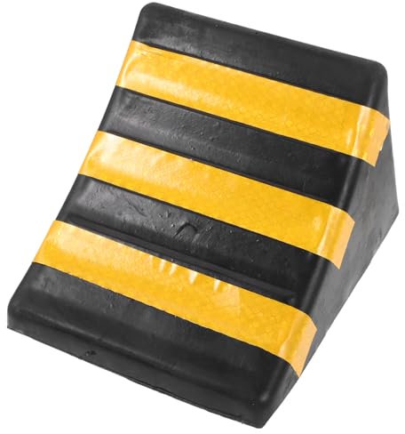 Anneome Car Wheel Rubber Chock -rampen Für Effektive Fahrzeugstabilisierung Für Motorräder Und Trucks rutschfeste Oberfläche Kompakte