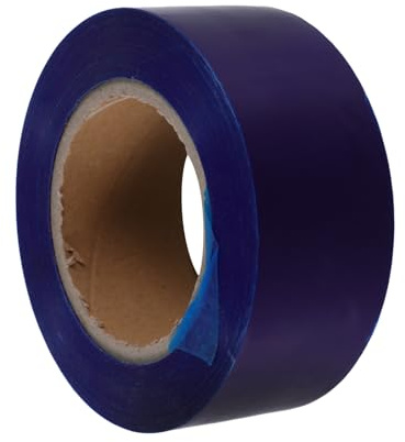 HANABASS Ruban de Protection Jantes PE Bleu Bande Adhésive pour Jantes de Voiture Installation Facile Protège Lors du Montage Pneu