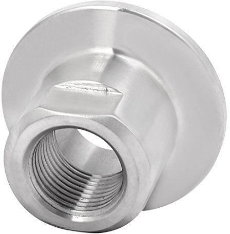 Aexit 304 Stainless Steel Vacuum KF25 Flange 3/8BSP Female Thread Adapter Silver Tone (327ee9bbfd3e856cce11bfa940620669)