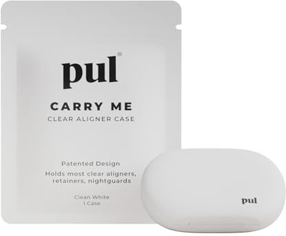 The Pultool PUL Clear Aligner & Retainer Case | Compact Dental Storage Box for Invisalign & Retainers | BPA-Free & Travel-Friendly Design