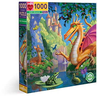 Eeboo, Puzzle Kind Dragon 1000 Teile