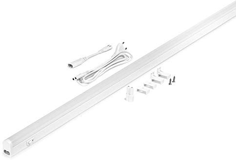NCC-Licht Réglette LED sous meuble Lightbar Connect Linex 115 cm Blanc IP20 20 W 2200 lm Blanc chaud 3000 K avec interrupteur