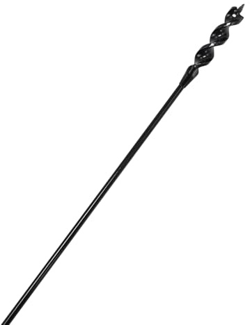 Installer-Bohrer, Fisch-Bit, zum Ziehen von Draht durch enge Räume mit minimalen Schäden, 1,9 cm x 91,4 cm, 1 Stück